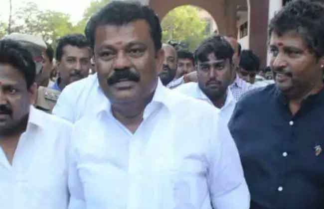 AIADMK minister jailed for three years