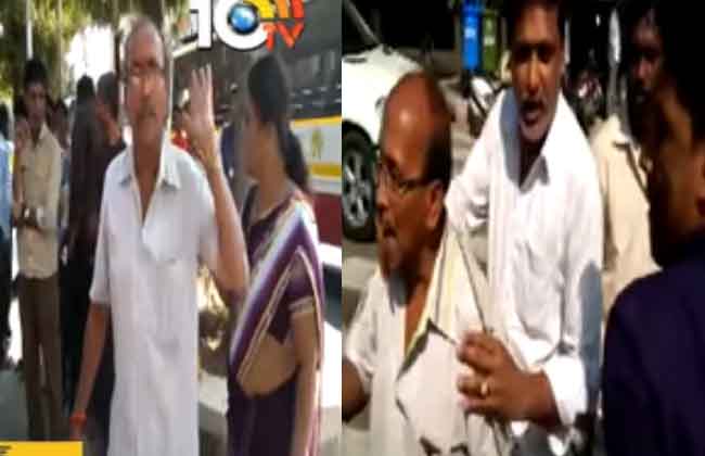 మద్యం మత్తులో అధికారి వీరంగం మద్యం మత్తులో అధికారి వీరంగం