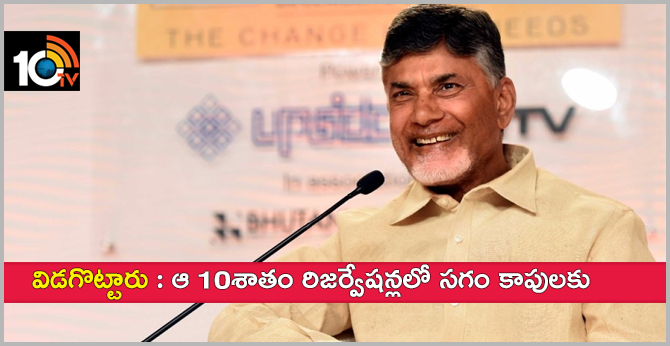 Five Percent Reservations For Kapu Community