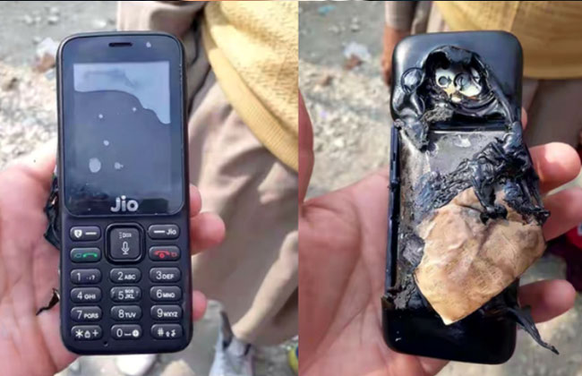Jio Phone Detonated