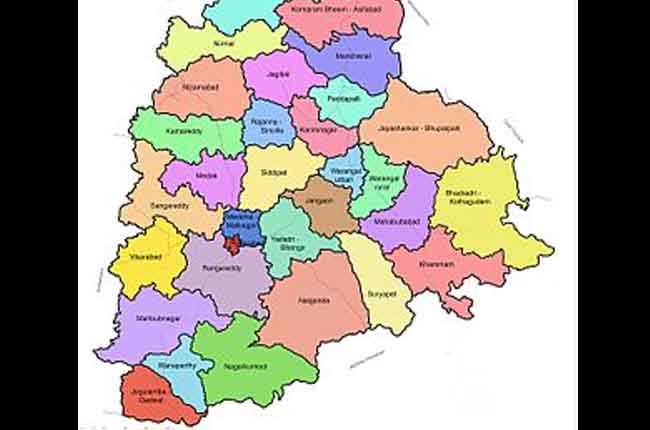మరో రెండు : తెలంగాణలో మొత్తం జిల్లాలు 33 మరో రెండు : తెలంగాణలో మొత్తం జిల్లాలు 33
