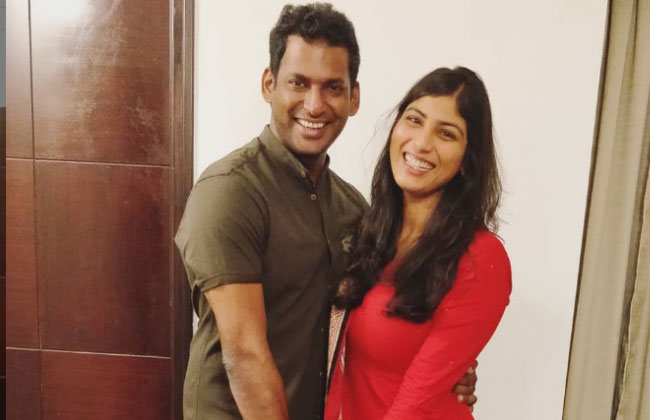 ఇది నిజమేనా: ‘అర్జున్ రెడ్డి’ నటితో విశాల్ పెళ్లి! ఇది నిజమేనా: ‘అర్జున్ రెడ్డి’ నటితో విశాల్ పెళ్లి!
