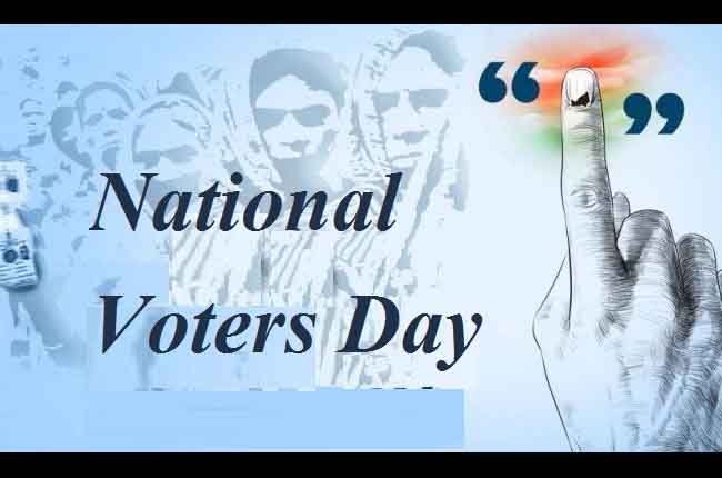 Voter Day 2019 Welfare Of Disabled And Senior Citizen Director Sailaja