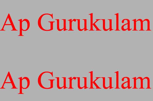 AP Gurukula Notification 2019