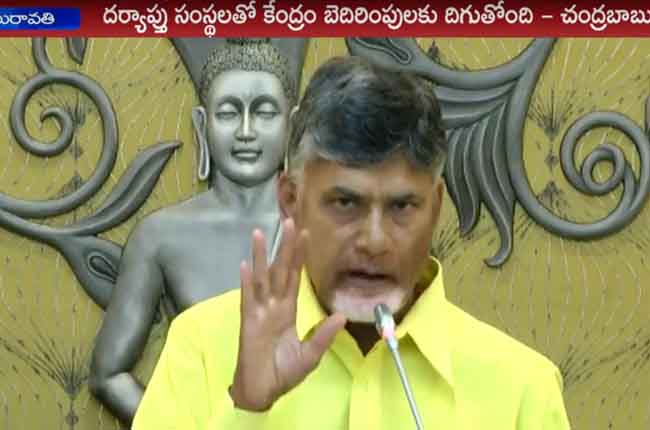 AP CM Chandrababu Holds TDP Meeting