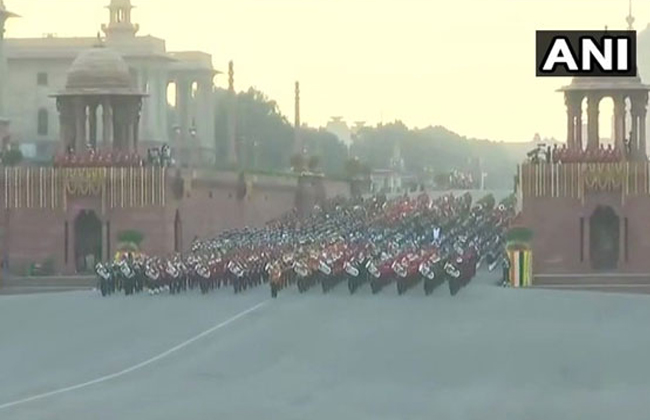 Beating Retreat : Republic day celebrations close