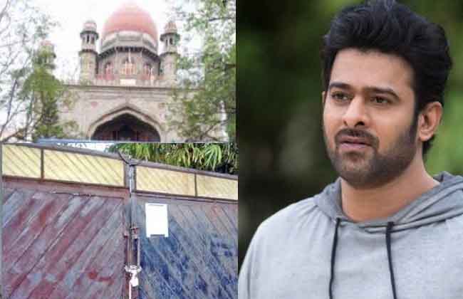 Prabhas Guest House case Telangana government  High Court questions