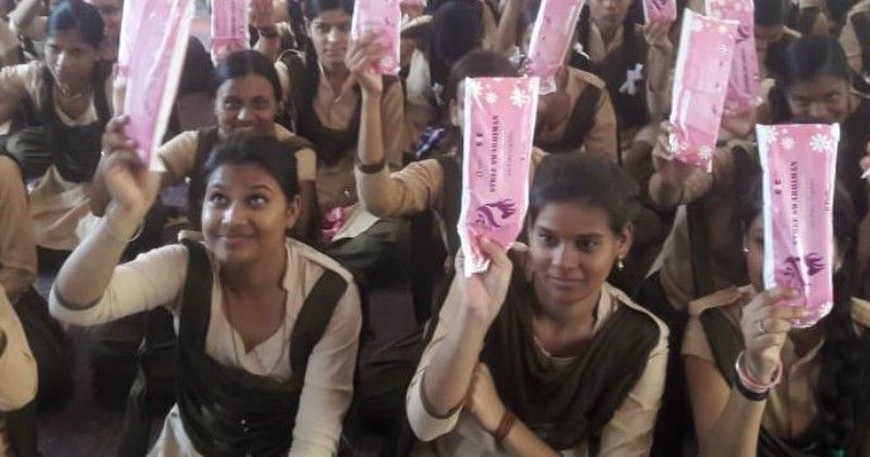 Free Sanitary Knops Government College for Girls in jaipur