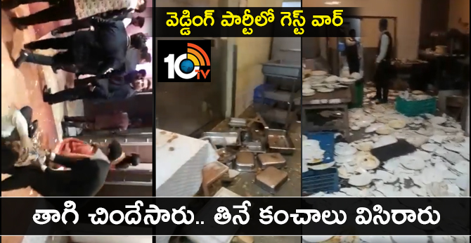 Delhi Hotel Staff throwed crockery by Guests in Wedding Party after Serving Cold Food