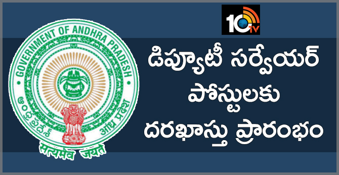 Online Application For Deputy Surveyor And Land Records Sub Ordinate Services