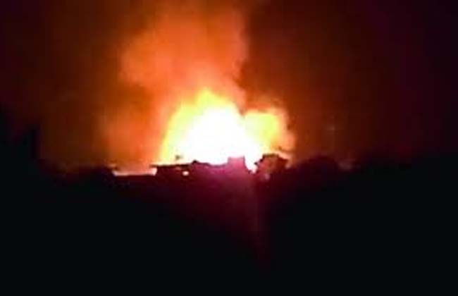 Fire accident in the Charlapalli