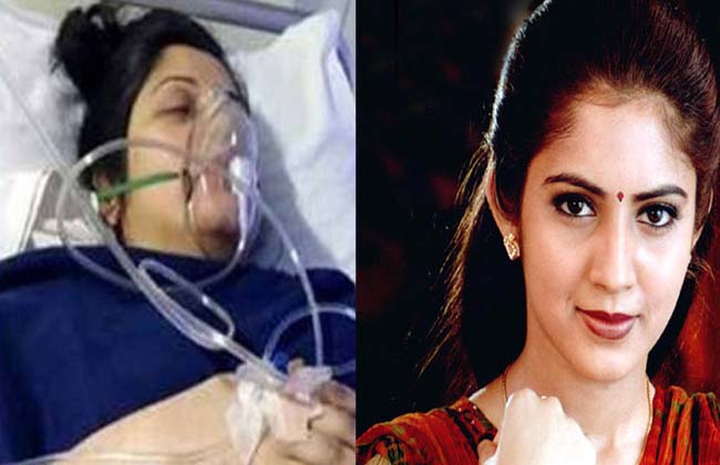 kannada heroine vijayalakshmi hospitalized