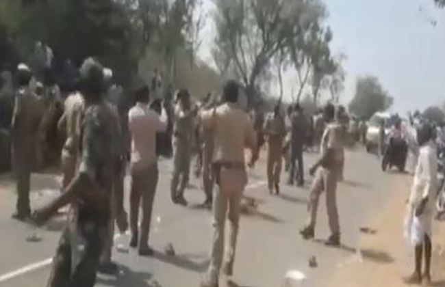 Attack on Police : Koilkonda Tension