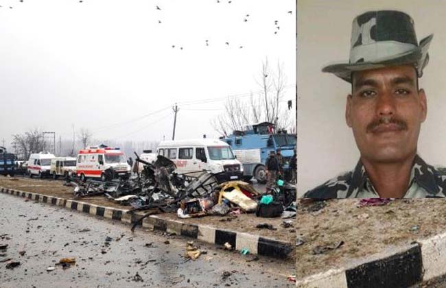pulwama terror attack Jawan  Rohitesh