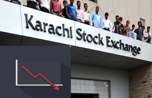 tension in Pak Bharat Border..Pak stock market heavy losses