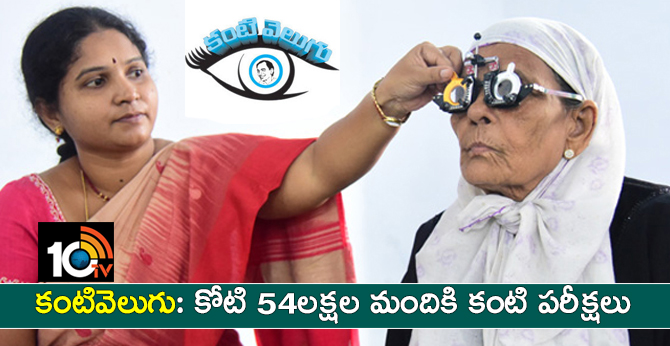 Eye tests for 1 cr.54lakhs people