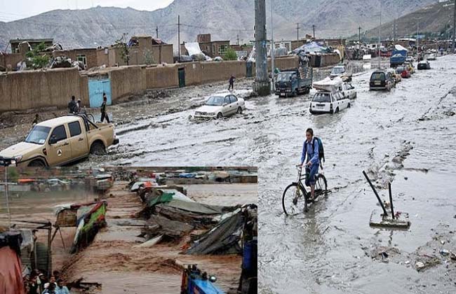 Kandahar province floods in Afghanistan