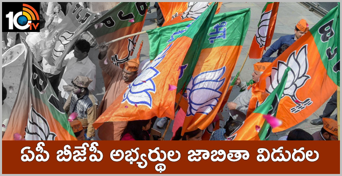 List of 123 BJP candidates for ensuing Legislative Assembly election 2019 for Andhra Pradesh finalised by BJP CEC