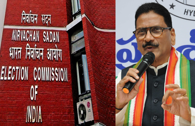 Marri Shashidhar Reddy file a complaint to election commission on KCR