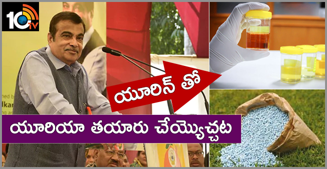 Nitin Gadkari' Sensational comments..Store nation's urine., end urea import: s brainwave