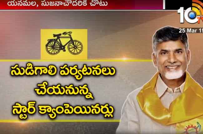 TDP Leaders And Film Stars Campaign In Andhra Pradesh