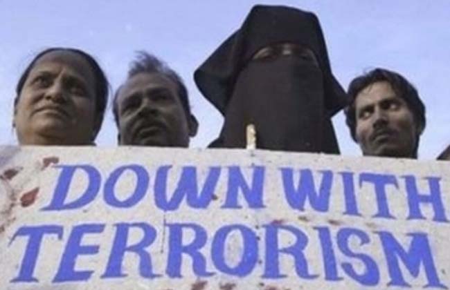 down with terrorism demond
