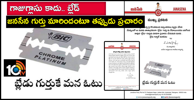 Janasena Party Symbol Change it purley rumour