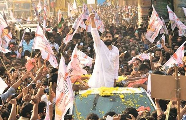 Pawan Kalyan elections campaign in Krishna, gunturu districts