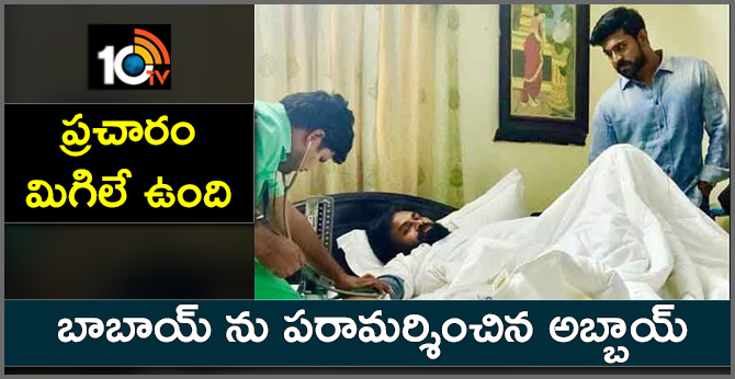 Actor Ramcharan Tej Pays Tributes To Pawan Kalyan