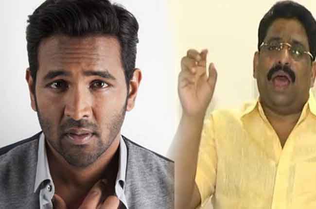 Actor Manchu Vishnu Strong Counter To Buddha Venkanna