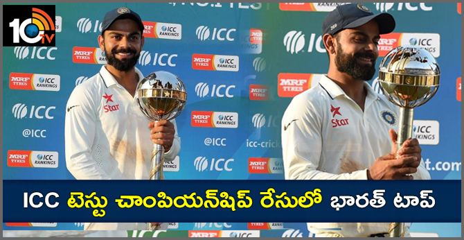 ICC Test Championship mace retained by India