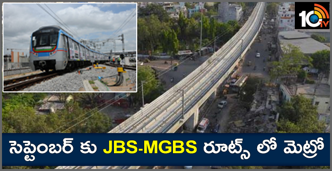 Metro Train Service in JBS-MGBS Routes to September