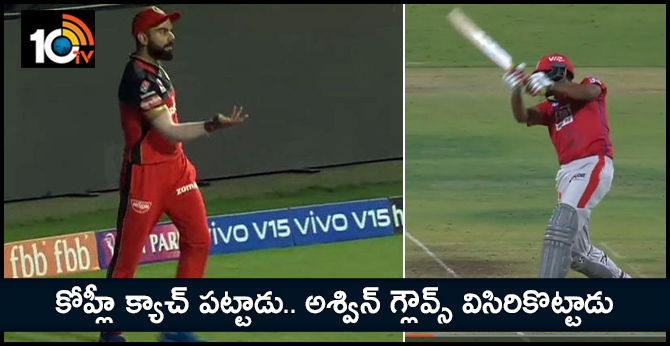 కోహ్లీ క్యాచ్ పట్టాడు.. అశ్విన్ గ్లౌవ్స్ విసిరికొట్టాడు.. కోహ్లీ క్యాచ్ పట్టాడు.. అశ్విన్ గ్లౌవ్స్ విసిరికొట్టాడు..
