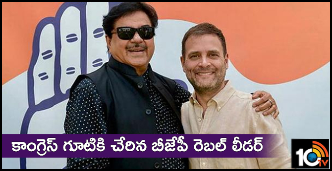 Rebel BJP leader Shatrughan Sinha to join Congress today
