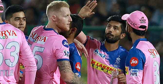 MIvRR: RAJASTHAN TARGET 188