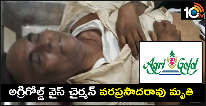agrigold vice chairman varaprasadarao died