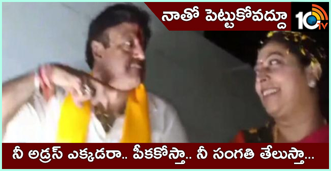 nandamuri balakrishna warns tdp activists
