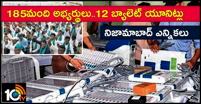 nizamabad election 2019 185 candidates in contest