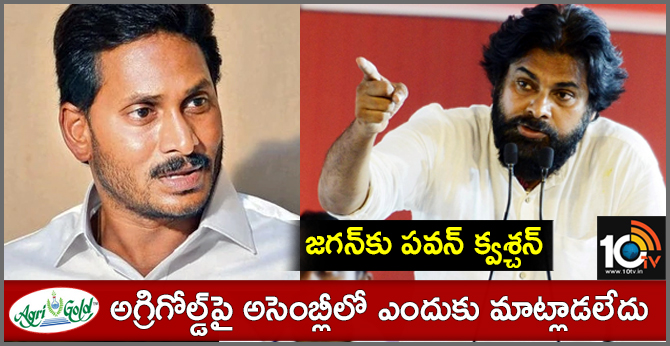 pawan kalyan comments on agri gold