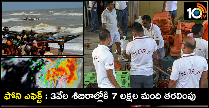 At least 25,000 people have been shifted to safer places