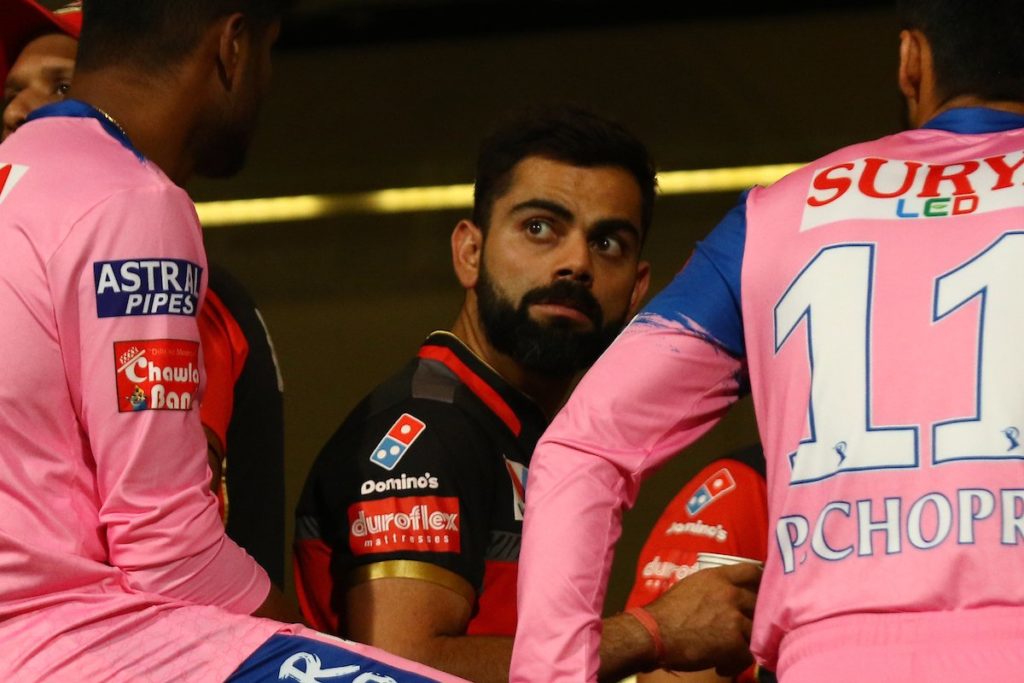 RCBvsRR: match abonded due to rain