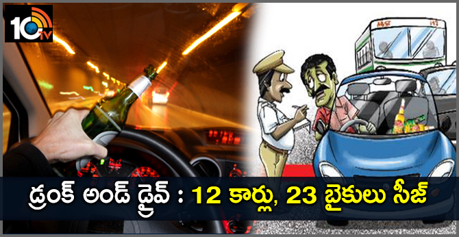 Drunk and drive in hyderabad