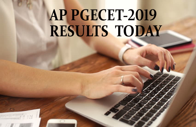 AP PGECET 2019 Results To Be Released Today On 4pm