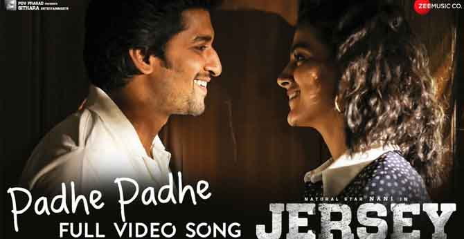 Padhe Padhe - Full Video Song from JERSEY
