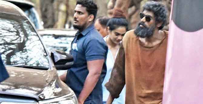Rana Daggubati de-glam Look Pic Goes Viral
