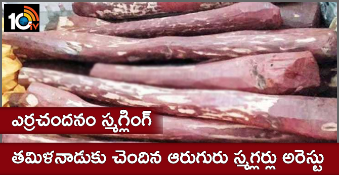 Redwood smuggling : six smugglers arrest