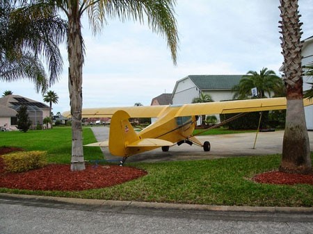 Every home in that town is a plane