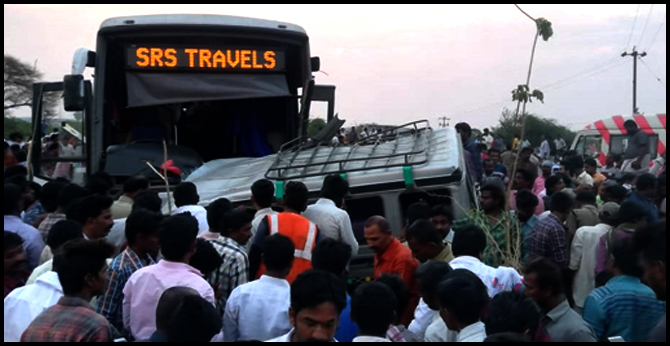 political leaders Condolence to victim families in road accident