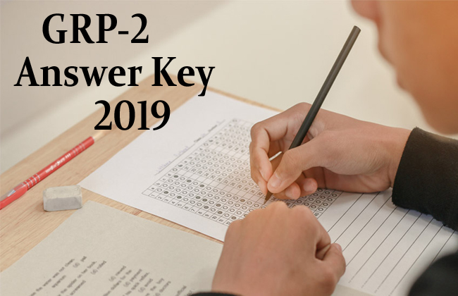 Group-2 Answer Key Objection Last Date May 16th