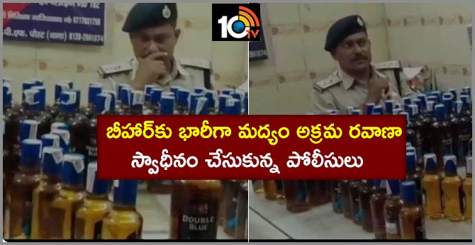 Illicit liquor recovered by Railway Police at Ghaziabad